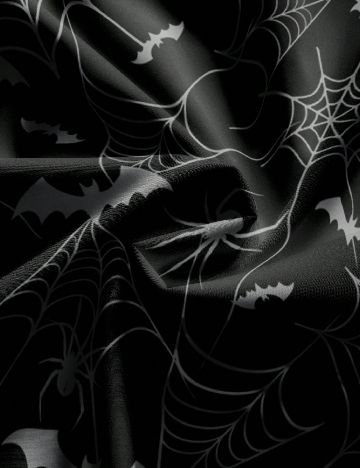 Rochie medie Romwe, negru