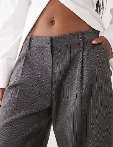 Pantaloni Weekday, gri