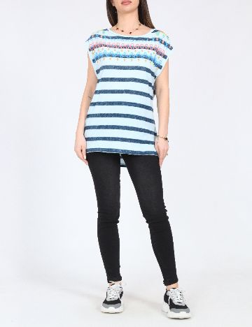 Maiou Pull&Bear, albastru