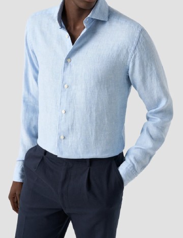 Camasa Sondag&Sons, albastru