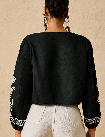 Bluza SHEIN CURVE, negru