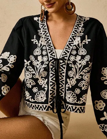 Bluza SHEIN CURVE, negru