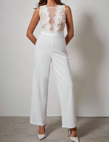 Salopeta Cosmina, alb