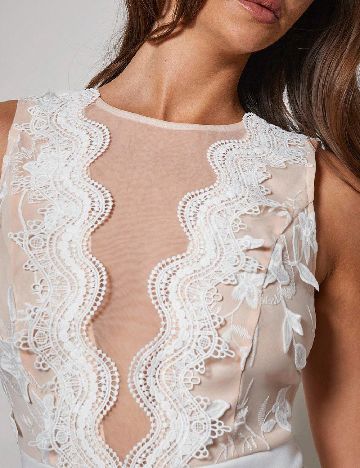 Salopeta Cosmina, alb