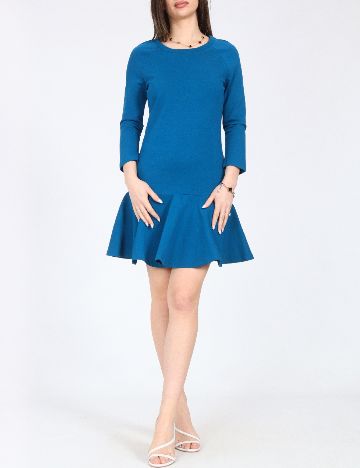 Rochie scurta Zara, albastru