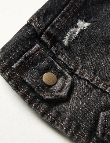 Haina pentru caini SHEIN, negru