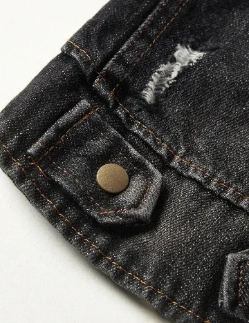 Haina pentru caini SHEIN, negru