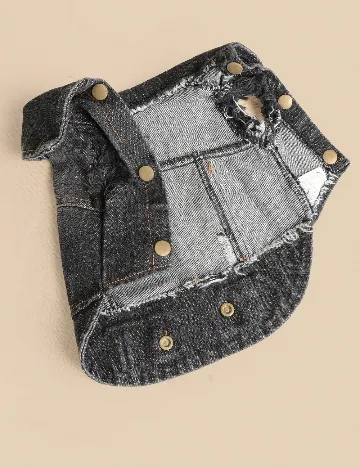 Haina pentru caini SHEIN, negru