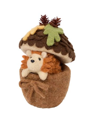 Accesoriu decorativ ACTION, maro