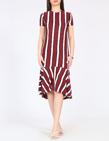 Rochie medie Zara, visiniu