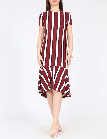 Rochie medie Zara, visiniu