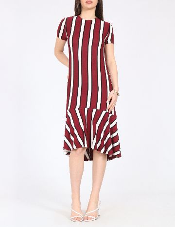 Rochie medie Zara, visiniu