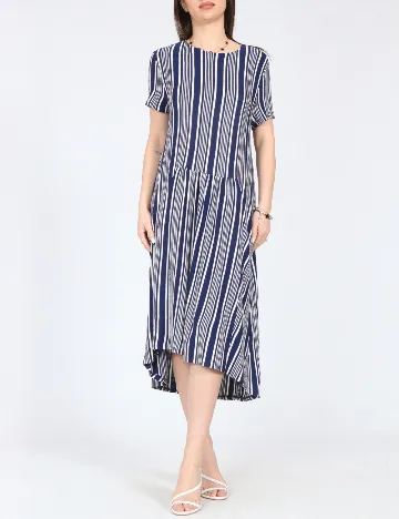 Rochie medie Zara, albastru