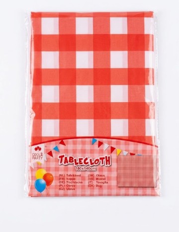 Fata de masa Cool 2 Party, rosu