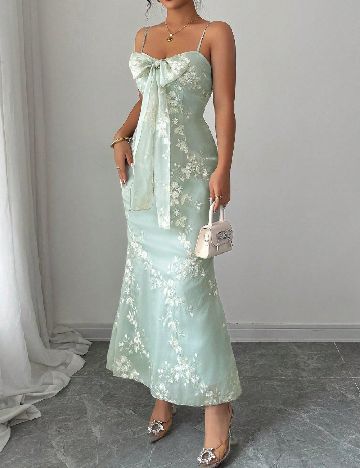 Rochie lunga SHEIN, verde