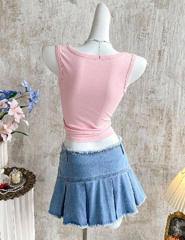 Fusta SHEIN, albastru