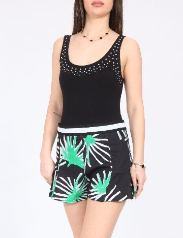 Pantaloni scurti Zara, negru