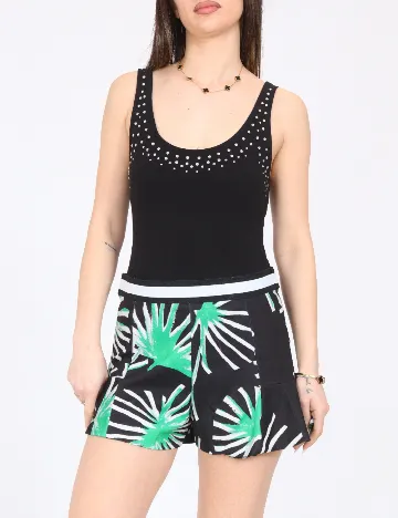 Pantaloni scurti Zara, negru