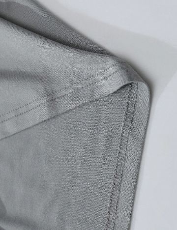 Bluza Oversize Romwe, gri/negru