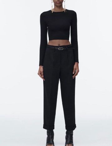 Pantaloni Zara, negru