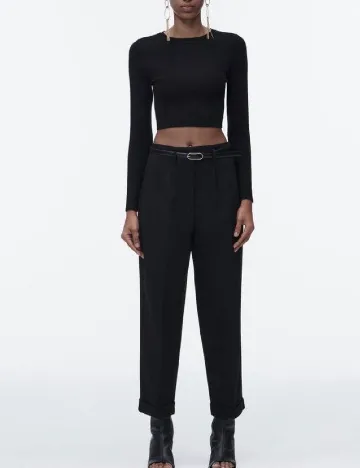 Pantaloni Zara, negru