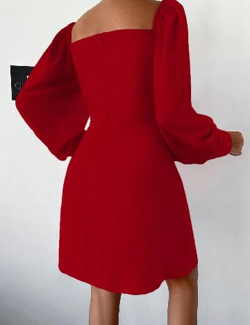 Rochie scurta SHEIN, rosu