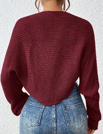 Bolero SHEIN, visiniu