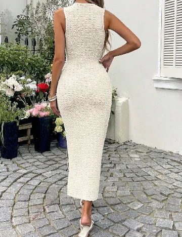 Rochie lunga SHEIN, ecru