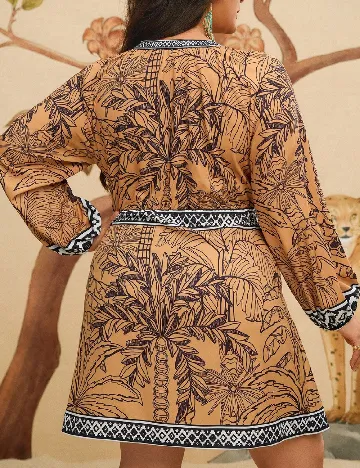 Rochie scurta SHEIN CURVE, mix culori