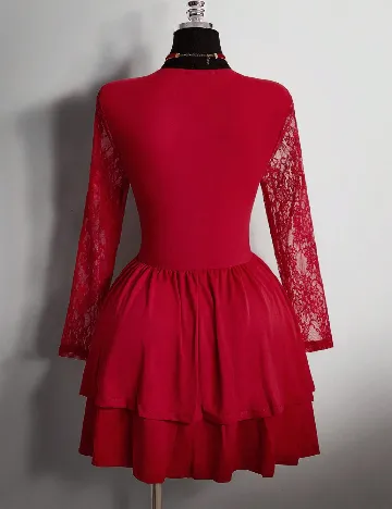 Salopeta SHEIN CURVE, rosu