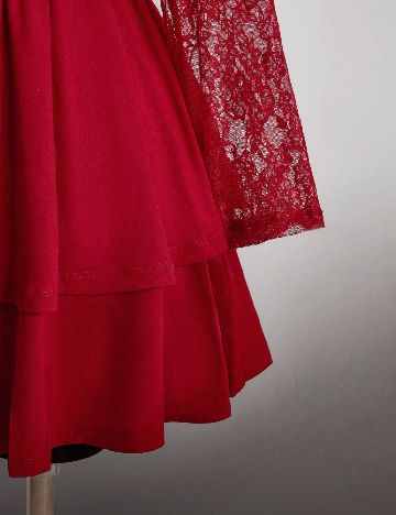 Salopeta SHEIN CURVE, rosu