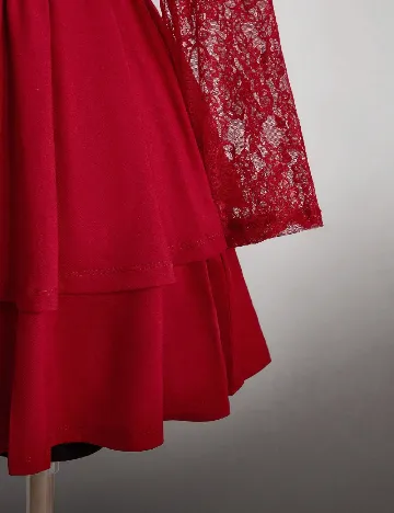 Salopeta SHEIN CURVE, rosu