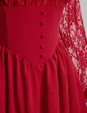 Salopeta SHEIN CURVE, rosu