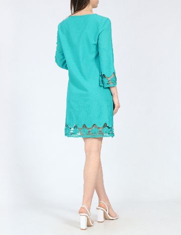 Rochie scurta Zara, turcoaz