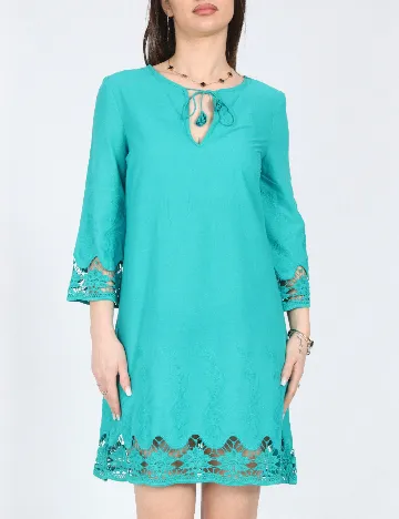 Rochie scurta Zara, turcoaz