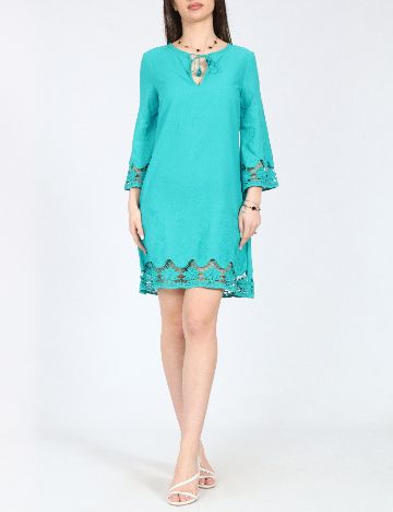 Rochie scurta Zara, turcoaz