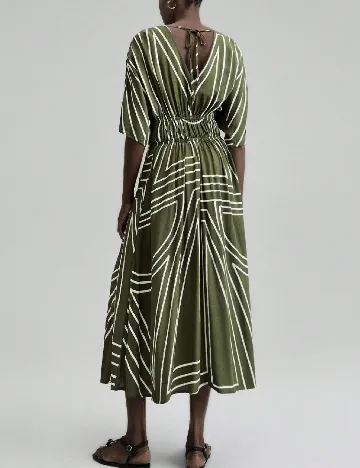 Rochie medie SHEIN, verde