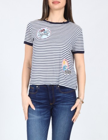 Tricou Bershka, bleumarin