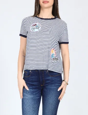 Tricou Bershka, bleumarin