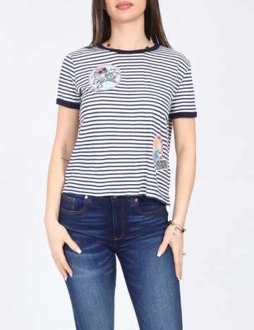 Tricou Bershka, bleumarin