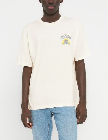 Tricou Hollister, ecru