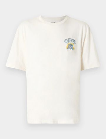 Tricou Hollister, ecru