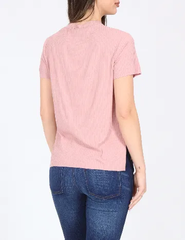 Tricou Bershka, roz pudra