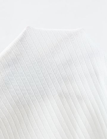 Salopeta SHEIN, alb/roz