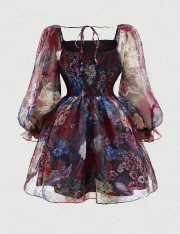 Rochie scurta SHEIN CURVE, mix culori