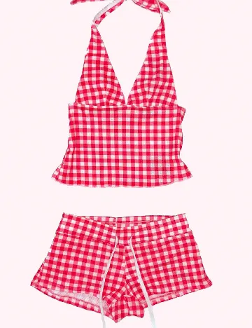 Compleu SHEIN, roz/alb