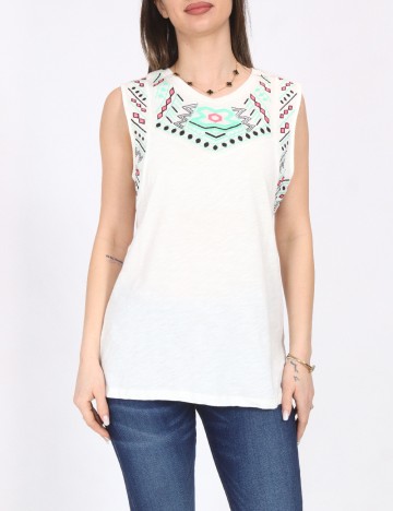 Maiou Pull&Bear, alb