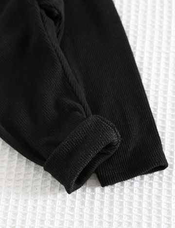 Compleu Cozy Pixies, negru/maro