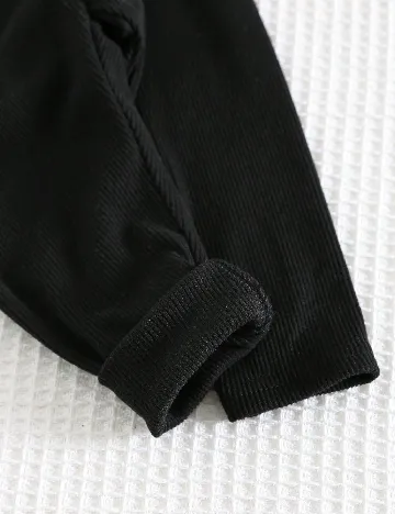 Compleu Cozy Pixies, negru/maro