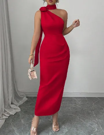 Rochie lunga SHEIN, rosu